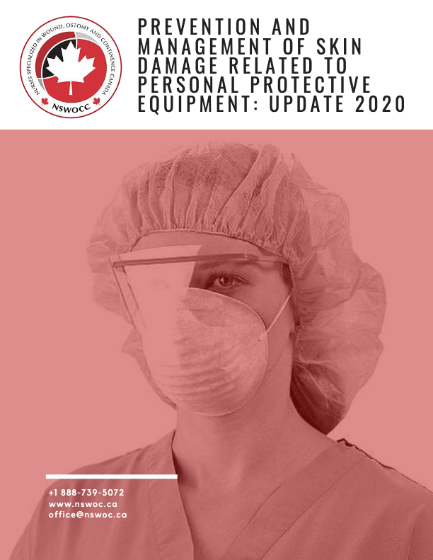 Prevention and management of skin prevention  damage related to personal protective equipment:update 2020