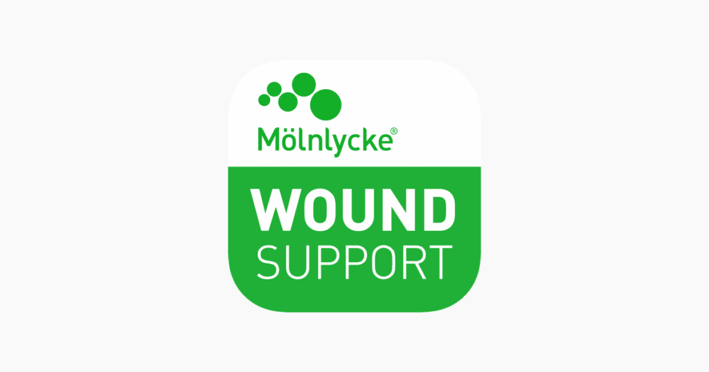mölnlycke wound support app